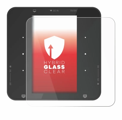 Image de l'appareil ISDT P30 avec une grande variété de protections d'écran.