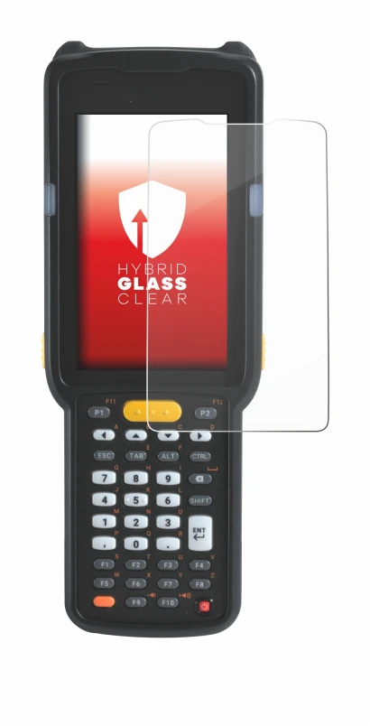 Image de l'appareil Zebra MC330L avec une grande variété de protections d'écran.