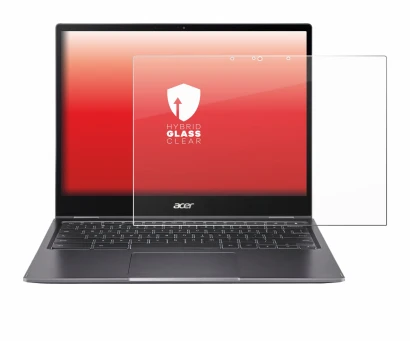Image de l'appareil Acer Chromebook Spin 713 avec une grande variété de protections d'écran.