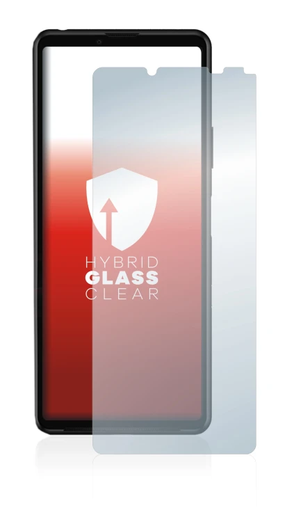 Image de l'appareil Sony Xperia 10 III avec une grande variété de protections d'écran.