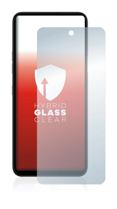 Image de l'appareil LG K42 avec une grande variété de protections d'écran.