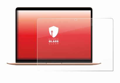 Image de l'appareil Apple MacBook Air M1 2020 avec une grande variété de protections d'écran.
