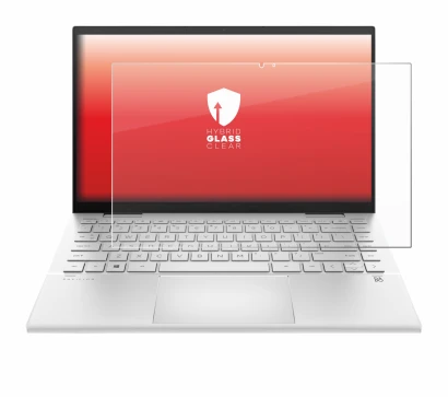 Image de l'appareil HP Pavilion x360 (14-dyX) avec une grande variété de protections d'écran.