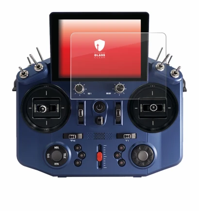 Image de l'appareil FrSky Tandem X20S avec une grande variété de protections d'écran.