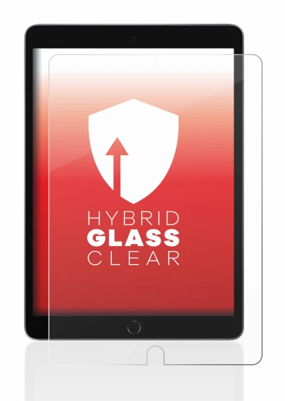 Image de l'appareil Apple iPad 10.2" WiFi 2021 (9ème Gen.) avec une grande variété de protections d'écran.