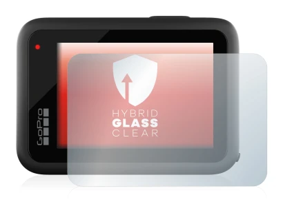 Image de l'appareil GoPro Hero 10 Black avec une grande variété de protections d'écran.