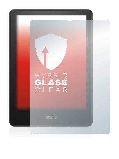 Image de l'appareil Amazon Kindle Paperwhite 2021 Signature Edition avec une grande variété de protections d'écran.