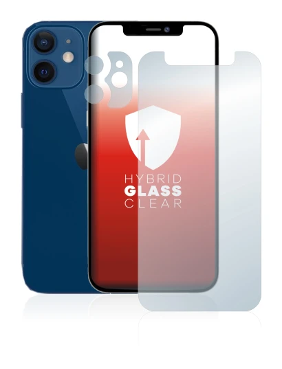 Image de l'appareil Apple iPhone 12 mini (Avant+Caméra) avec une grande variété de protections d'écran.