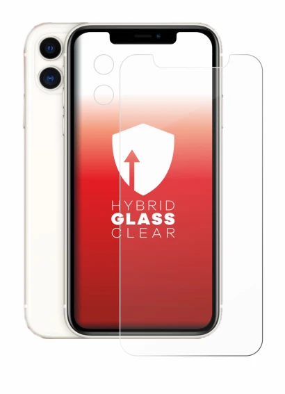 Image de l'appareil Apple iPhone 11 (Avant+Caméra) avec une grande variété de protections d'écran.