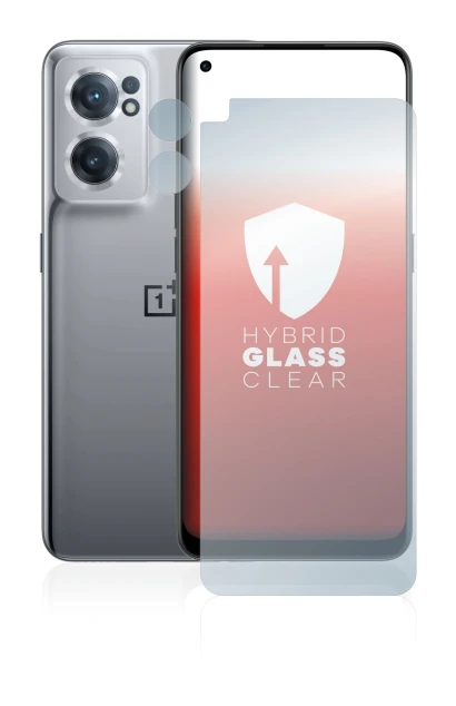 Image de l'appareil OnePlus Nord CE 2 5G (Avant+Caméra) avec une grande variété de protections d'écran.