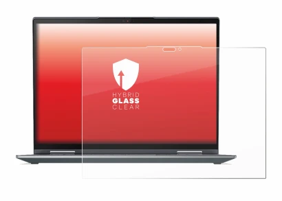 Image de l'appareil Lenovo ThinkPad X1 Yoga Gen 7 avec une grande variété de protections d'écran.