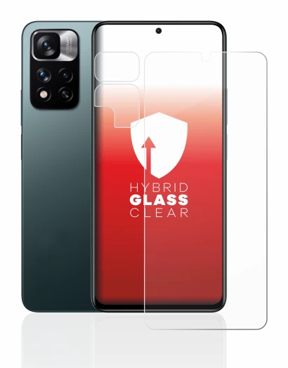 Image de l'appareil Xiaomi Redmi Note 11 Pro+ 5G (Avant+Caméra) avec une grande variété de protections d'écran.