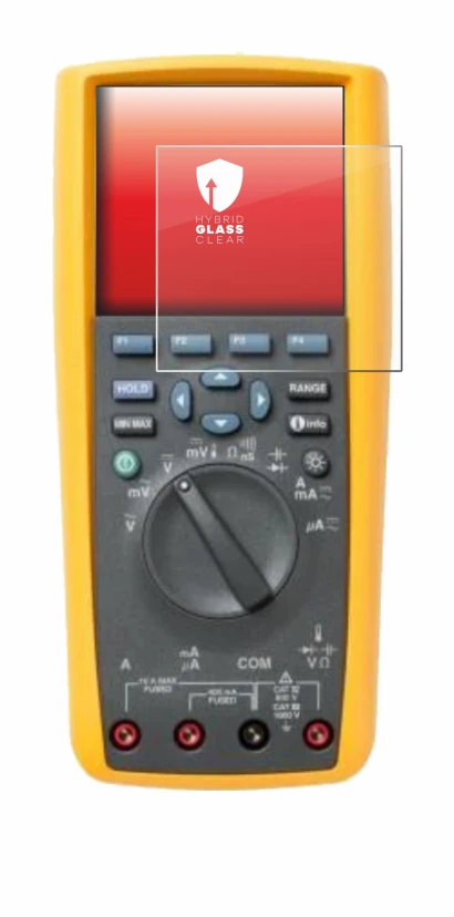 Image de l'appareil Fluke 287 avec une grande variété de protections d'écran.