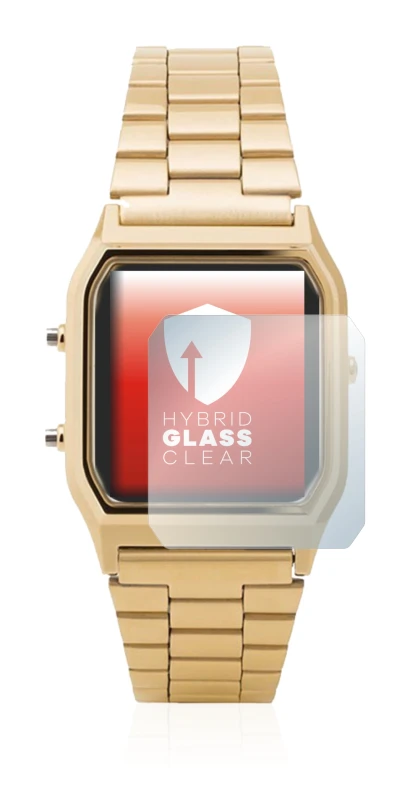 Image de l'appareil Casio AQ-230GA avec une grande variété de protections d'écran.