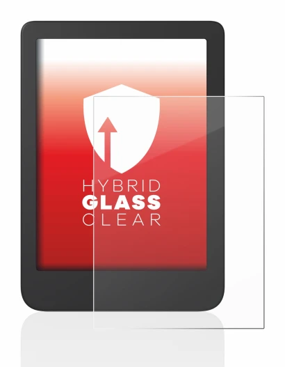 Image de l'appareil Tolino Shine 4 avec une grande variété de protections d'écran.