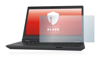 Image de l'appareil Fujitsu Lifebook E5411 avec une grande variété de protections d'écran.