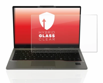 Image de l'appareil Fujitsu Lifebook U7412 avec une grande variété de protections d'écran.