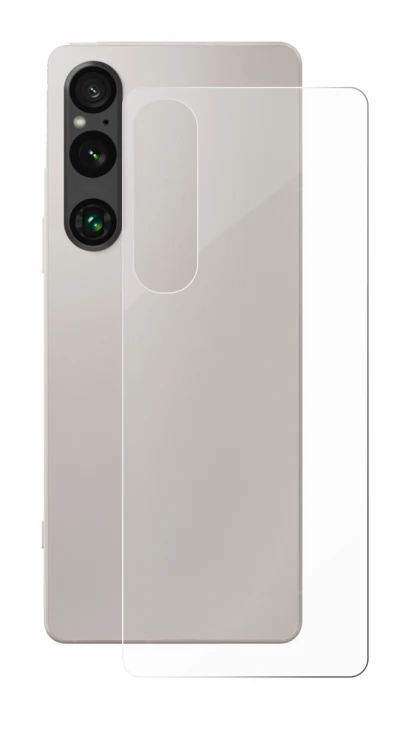 Image de l'appareil Sony Xperia 1 V (Arrière) avec une grande variété de protections d'écran.