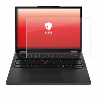 Image de l'appareil Lenovo ThinkPad X13 Gen 4 avec une grande variété de protections d'écran.