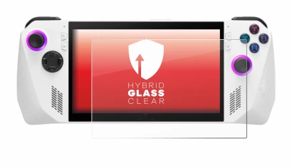 Image de l'appareil ASUS ROG Ally (2023) RC71L avec une grande variété de protections d'écran.