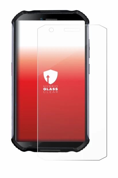 Image de l'appareil Doogee S41 Plus avec une grande variété de protections d'écran.