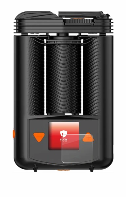 Image de l'appareil Storz & Bickel Mighty + avec une grande variété de protections d'écran.