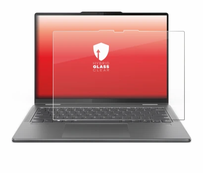 Image de l'appareil Lenovo Yoga 7 2-in-1 Gen 9 14" avec une grande variété de protections d'écran.