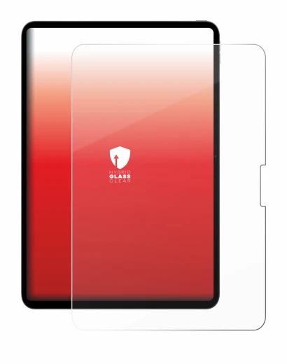 Image de l'appareil Apple iPad Pro 13" 2024 avec une grande variété de protections d'écran.