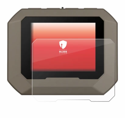 Image de l'appareil Garmin Xero C1 Pro avec une grande variété de protections d'écran.