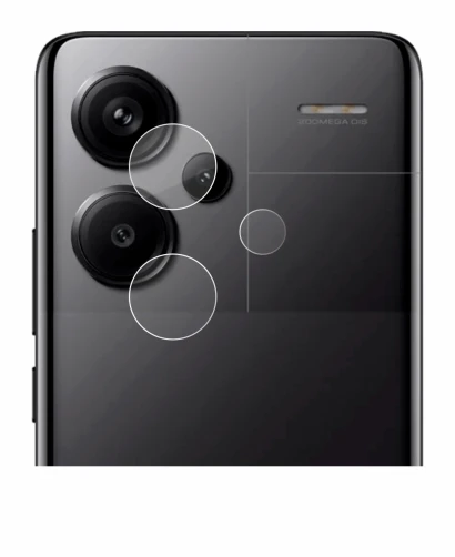 Image de l'appareil Xiaomi Redmi Note 13 Pro+ 5G (Caméra UNIQUEMENT) avec une grande variété de protections d'écran.
