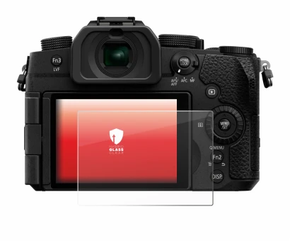 Image de l'appareil Panasonic Lumix DC-G97 avec une grande variété de protections d'écran.