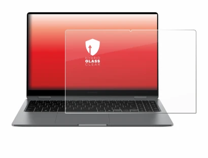 Image de l'appareil Samsung Galaxy Book5 360 15.6" avec une grande variété de protections d'écran.