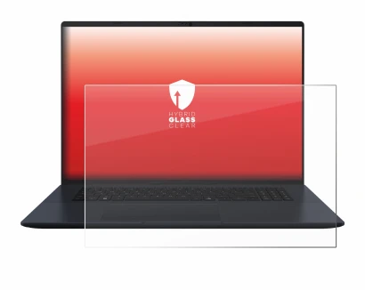 Image de l'appareil ASUS Vivobook 18 M1807 avec une grande variété de protections d'écran.