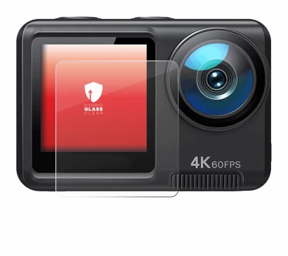 Image de l'appareil Wolfang GA420 avec une grande variété de protections d'écran.