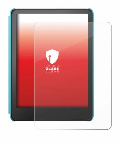 Image de l'appareil Amazon Kindle Colorsoft Kids avec une grande variété de protections d'écran.