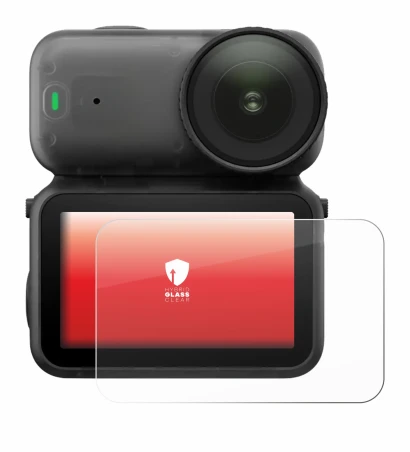 Image de l'appareil DJI Osmo Nano avec une grande variété de protections d'écran.