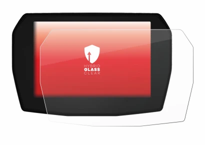 Image de l'appareil Ducati Multistrada V2 2025 avec une grande variété de protections d'écran.