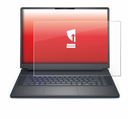 Image de l'appareil Dell Alienware 16 Area-51 avec une grande variété de protections d'écran.