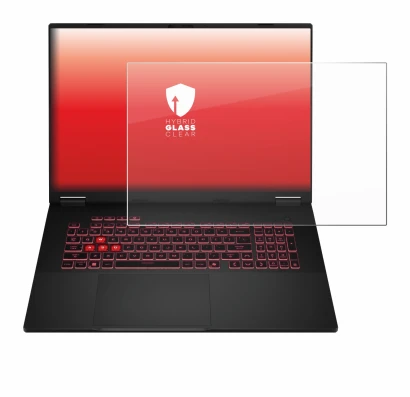 Image de l'appareil ASUS TUF Gaming A18 2025 avec une grande variété de protections d'écran.