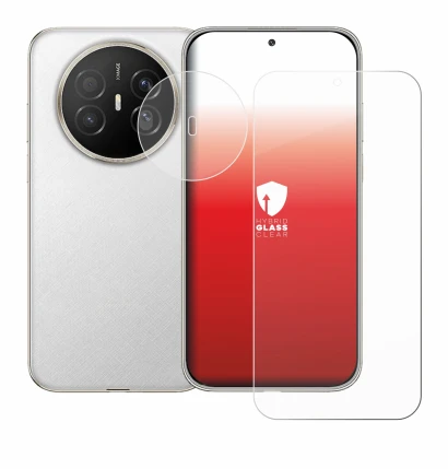 Image de l'appareil Huawei Mate 70 Air (Avant+Caméra) avec une grande variété de protections d'écran.