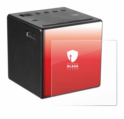 Image de l'appareil Sony ICF-C1 avec une grande variété de protections d'écran.