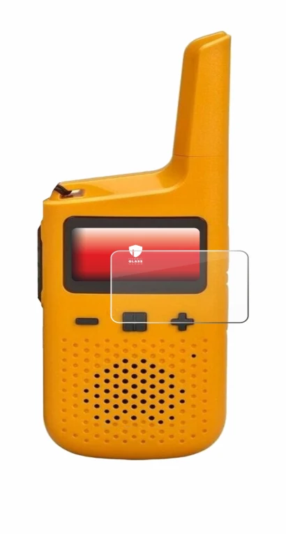 Image de l'appareil Motorola Talkabout T72 avec une grande variété de protections d'écran.