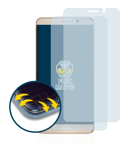 Image de l'appareil Huawei Mate 9 avec une grande variété de protections d'écran.