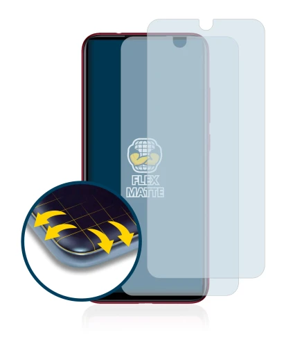 Image de l'appareil Xiaomi Redmi Note 7 avec une grande variété de protections d'écran.