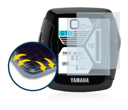 Image de l'appareil Yamaha LCD-C Display 2019 (E-Bike Display) avec une grande variété de protections d'écran.