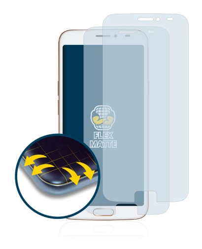 Image de l'appareil Doro 8080 avec une grande variété de protections d'écran.
