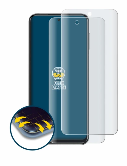 Image de l'appareil Xiaomi Redmi Note 9S avec une grande variété de protections d'écran.