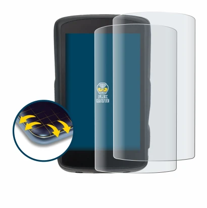 Image de l'appareil Hammerhead Karoo 2 avec une grande variété de protections d'écran.