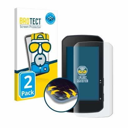 Face avant d’un emballage produit avec le logo de la marque BROTECT. À côté, l’appareil Bryton Rider 750 est représenté avec l