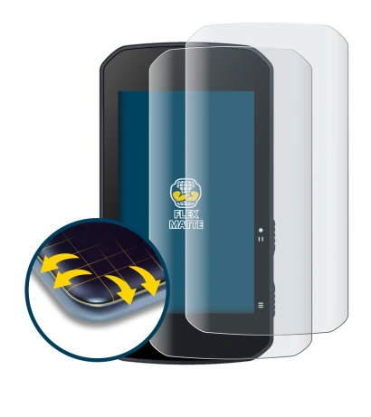 Image de l'appareil Bryton Rider 750 avec une grande variété de protections d'écran.